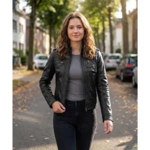 Cafe Racer Real Leather Jacket