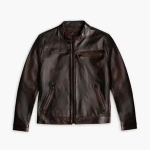 Roadster Black Coffee Leather Jacket